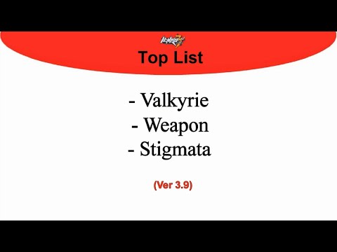 Honkai Impact 3 Top List - Ver 3.9