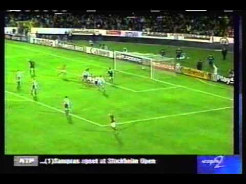 1998 November 4 Benfica Portugal 2 HJK Helsinki Finland 2 Champions League