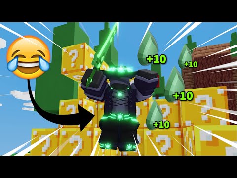 Lucky Block + Bounty Hunter.EXE (Roblox Bedwars)