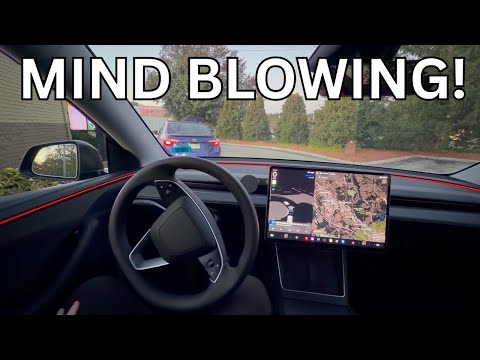 Tesla FSD V14.1 just drove me through a McDonald’s drive-thru by itself