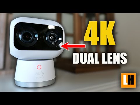 Eufy Indoor Cam S350 - 4K Dual Lens AI Tracking WIFI Indoor Security Camera