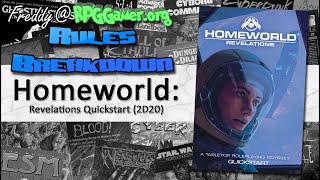 Homeworld: Revelations Quickstart (Modiphius, 2022) | Rules Breakdown