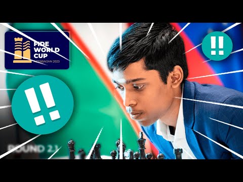 Praggnanandhaa  DESTROY  Lagarde, Maxime !!