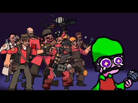 FNF | Atrocity but it's Scout Vs every other TF2 merc