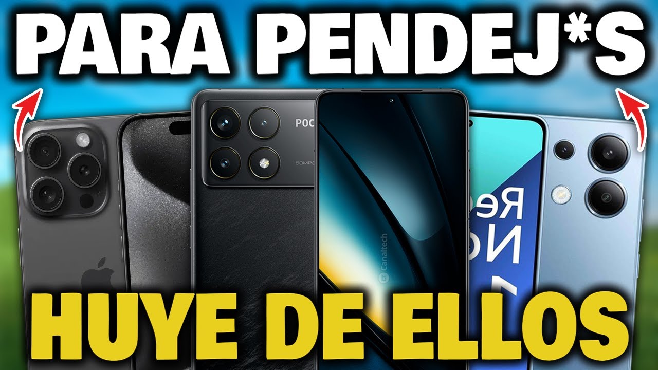 👎 Los 7 PEORES CELULARES que NO DEBES COMPRAR en 2024 ¡EVITA EL DESASTRE ⚠️!