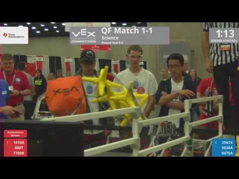 2017 VRC Sci QF1-1 - 1010X 6007 7700R vs 2567X 5839A 8675A - 28 to 19