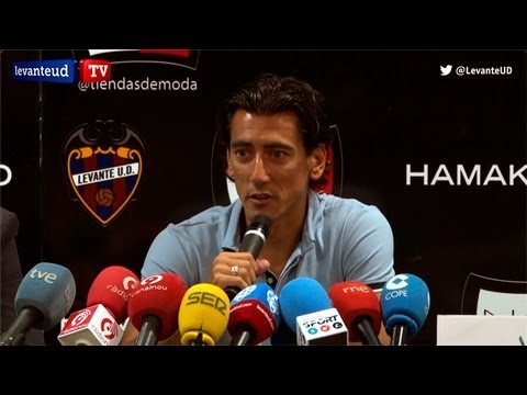 Presentación de Pedro Ríos como jugador del Levante UD