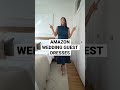 Trying on Formal Wedding Guest Dresses all from Amazon! #shorts