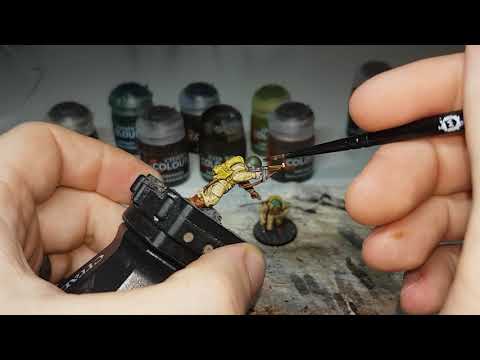 How I paint early to mid war US paratroopers using contrast paints.