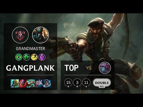 Gangplank Top vs Cho'Gath - BR Grandmaster Patch 10.24