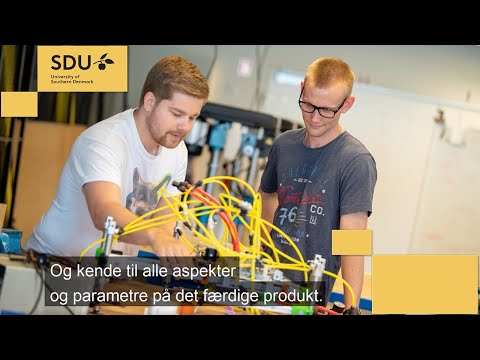Ny studerende på Civilingeniør i Mechatronic, SDU Sønderborg