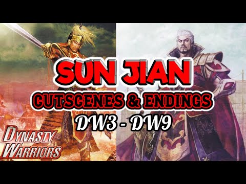 Sun Jian ALL Cutscenes & Endings - Dynasty Warriors - 4K 60 FPS