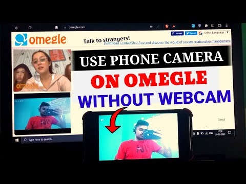 How To Use Camera On Mobile Like Adarsh Sigh On Omegle || Omegle mai Phone Camera Kaise Use Kare