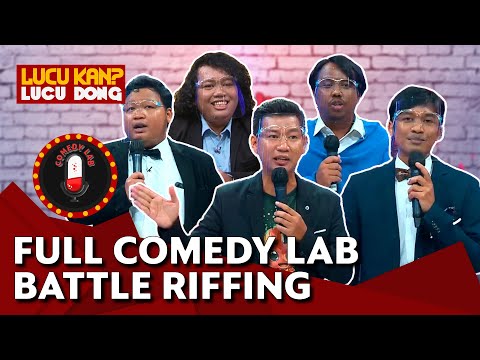 FULL!! Battle Riffing Rahmet Ababil, Dicky Difie, David Nurbianto, Beni dan Marshel - COMEDY LAB