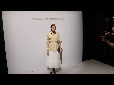 Olivia Palermo and more front row for the Ermanno Scervino Show Spring Summer 2019 Show
