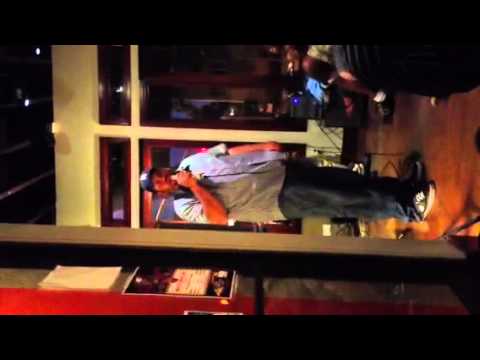 Geoff Babb at Laugh-a-Latte