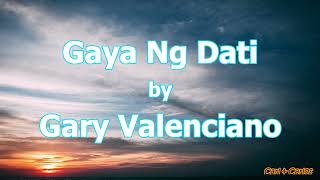 Gaya ng Dati Lyrics