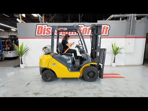 KOMATSU FG25T-16 5,000 lb LP(Propane) #4270 - Forklift for Sale