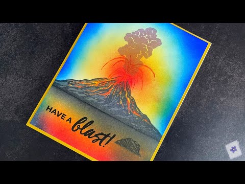 One Layer Card with HeroScape Stamps | Tarjeta con Sello en Capas sin Relieve