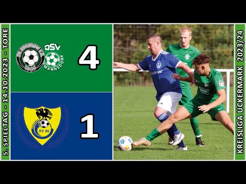 STORKOW/VIETMANNSDORF - DEDELOWER SV 4:1 - Tore [KL UM 2023/24 - 5. Spieltag]