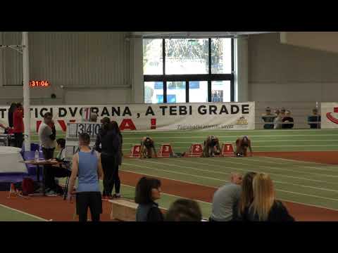 60m [Ž], FINALE, Eva Mačković - Pojedinačno PH u dvorani za mlađe juniore i juniorke 2019