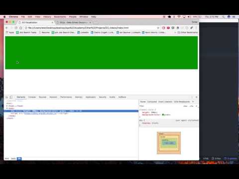 Intro to D3.js Tutorial Part 1: Selections