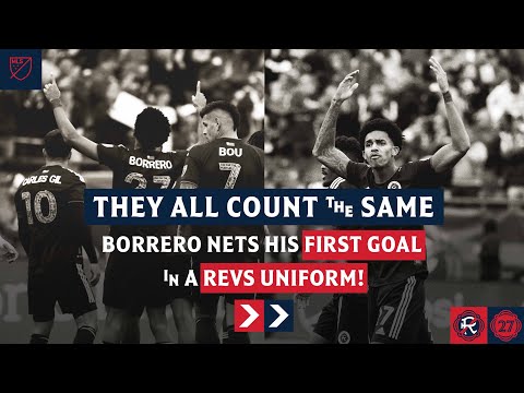 GOAL | Dylan Borrero gets his first in MLS to pull the Revolution level