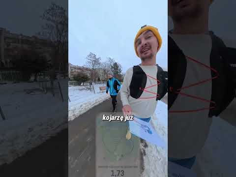 dzisiaj uciekam przed wirtualnym samochodem Wings For Life! #reklama