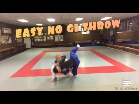 No Gi, No problem. Uki Otoshi is a super easy powerful throw. — judo technique demonstration
