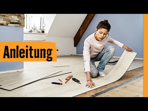 Klick-Vinyl verlegen | HORNBACH Meisterschmiede