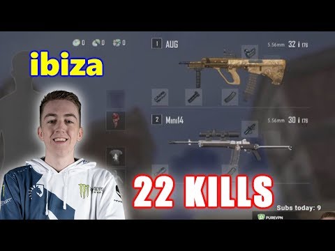 Team Liquid ibiza - 22 KILLS - AUG+Mini14 - SOLO - PUBG
