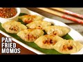Pan Fried Veg Momos + Chutney Recipe | How To Pan Fry & Steam Momos | Momos Filling Ideas