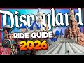 Disneyland Rides 2026 ULTIMATE GUIDE Everything You Need To Know