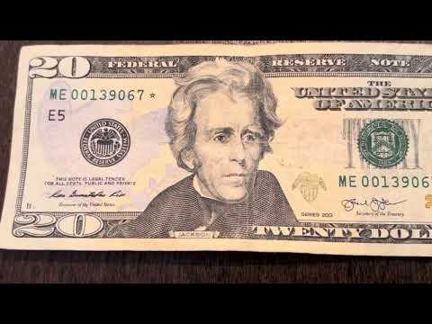 2013 20 Dollar Star Note