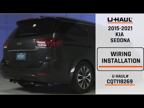 2015-2021 Kia Sedona | U-Haul Trailer Wiring Installation | CQT118269