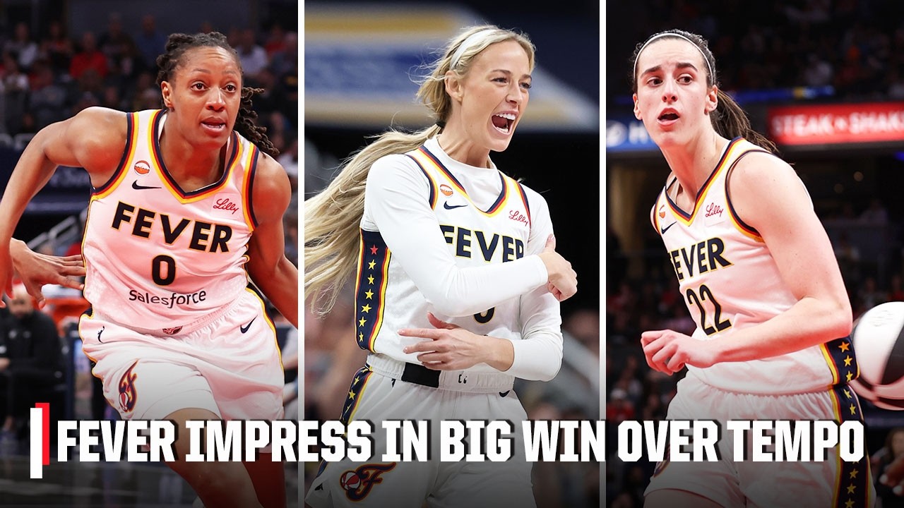 Kelsey Mitchell (27 PTS), Sophie Cunningham (6 3PM), Caitlin Clark (14 AST) show out🔥 | WNBA on ESPN