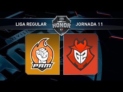 PAM eSports vs G2 Vodafone - #LoLHonor11 - Mapa 1 - Jornada 11 - T11