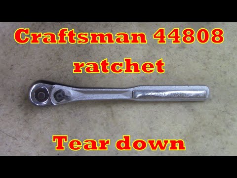 Zerlegung der Craftsman 44808 Ratschenzange!!