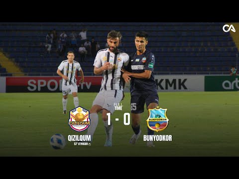 Superliga. Qizilqum - Bunyodkor 1:0. Highlights (02.08.2024)