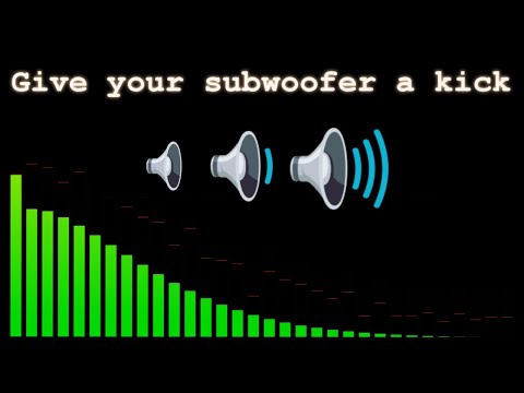 Kick drum test | Give your subwoofer a kick | 🔈 | 20hz-80hz