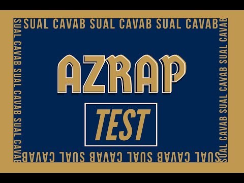 AZRAP'i NƏ QƏDƏR TANIYIRSAN? | #test