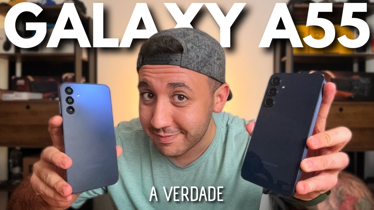 🚨 GALAXY A55: O que saber ANTES DE COMPRAR o MELHOR CELULAR INTERMEDIÁRIO da Samsung!