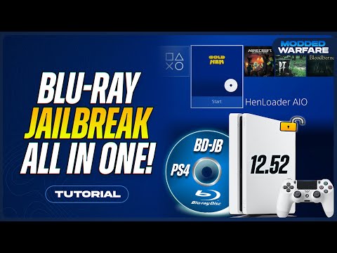 Using a single Blu-Ray disc to fully Jailbreak the PS4 on 12.52 Offline