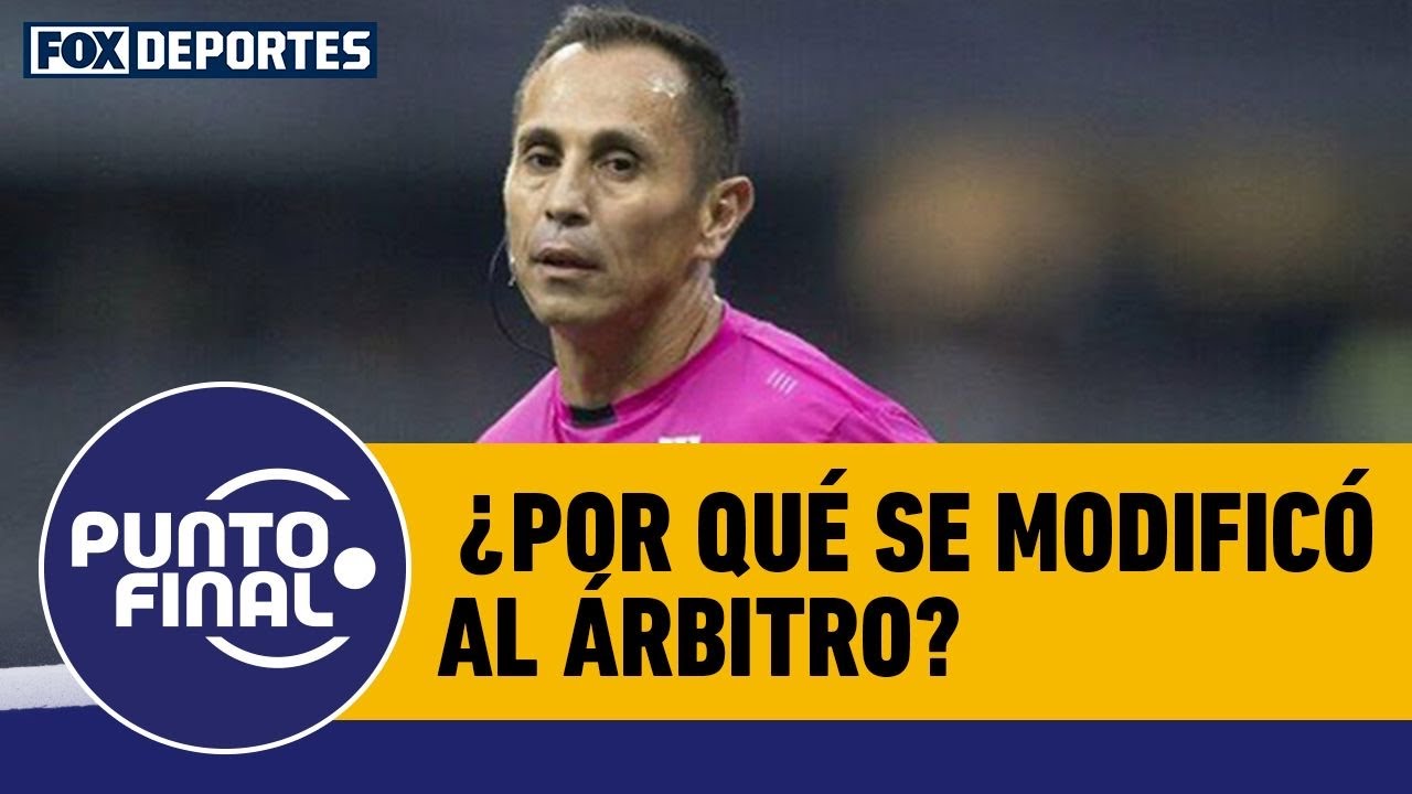 🚨 CAMBIO DE ARBITRAJE | ¿Por qué se modificó al árbitro para Pachuca vs Pumas? | Punto Final