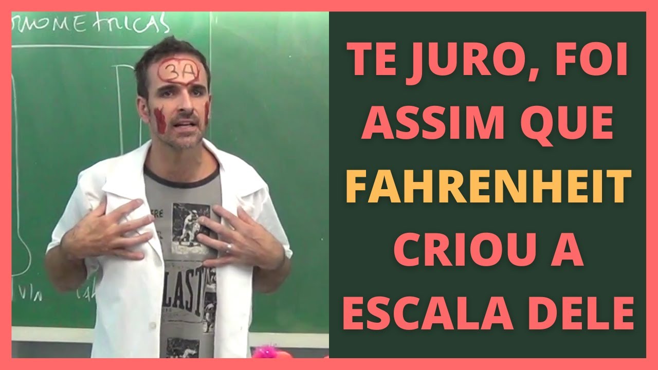 COMO SURGIRAM AS ESCALAS CELSIUS E FAHRENHEIT | Professor Octávio