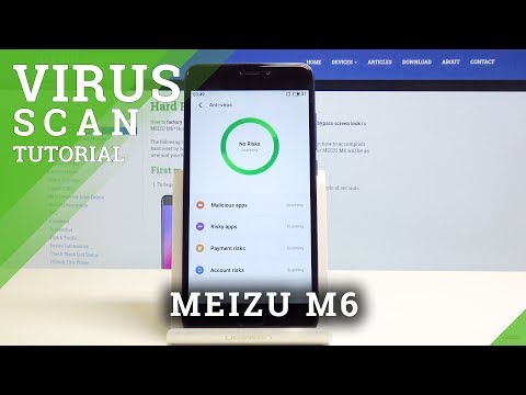 How to Perform Virus Scan in MEIZU M6 - Security Scan / Anti-Virus