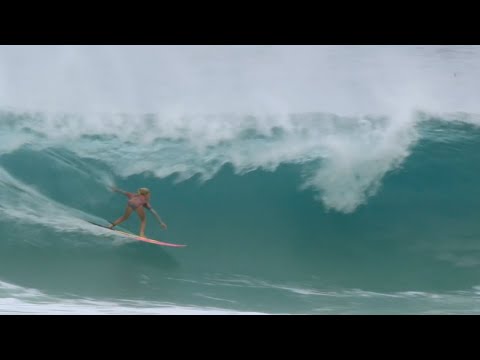 12-Year-Old Erin Brooks at Pipeline, November 16th, 2019