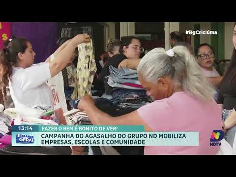 Campanha do Agasalho mobiliza empresas e escolas em SC