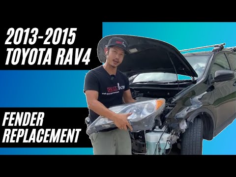 How to remove a 2013-2015 Toyota Rav4 headlight | ReveMoto
