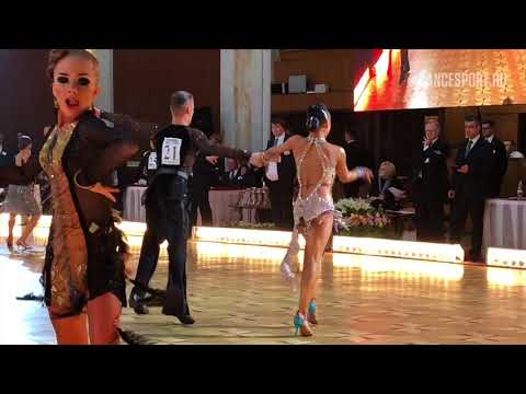 David Jenner - Elisabeth Tuigunov GER | WDSF World Championship J2 Ten Dance - Samba